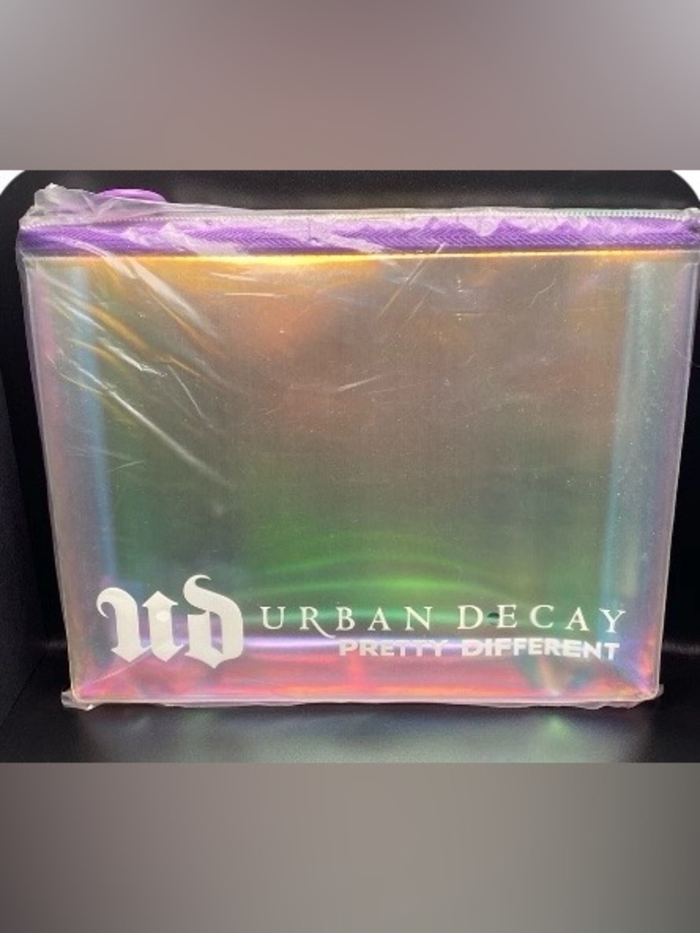 Urban Decay Iridescent Holographic Accent Box with Purple Trim